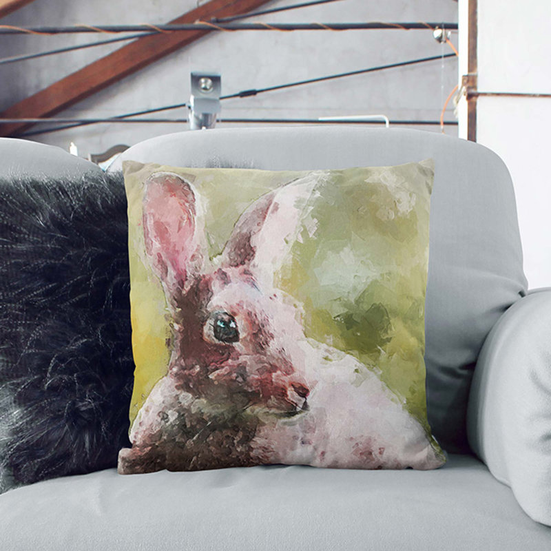 Square Throw Cushion, 55cm H x 55cm W x 20cm D