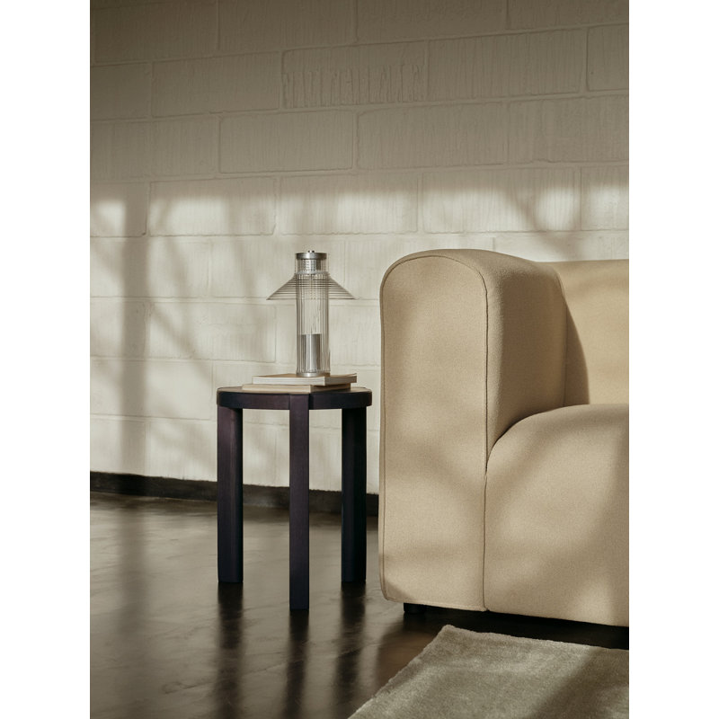 Ragnesminde Solid Wood End Table, Carmine Red