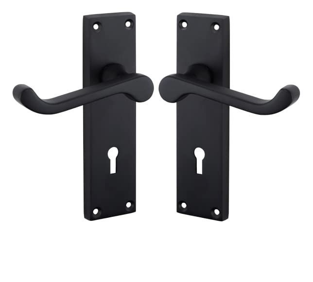 Door Handle with Lever Lock Set