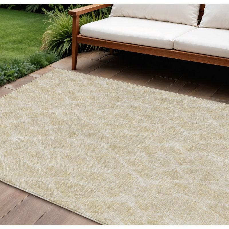 Tapis intérieur / extérieur taupe 9 'x 12' taupe