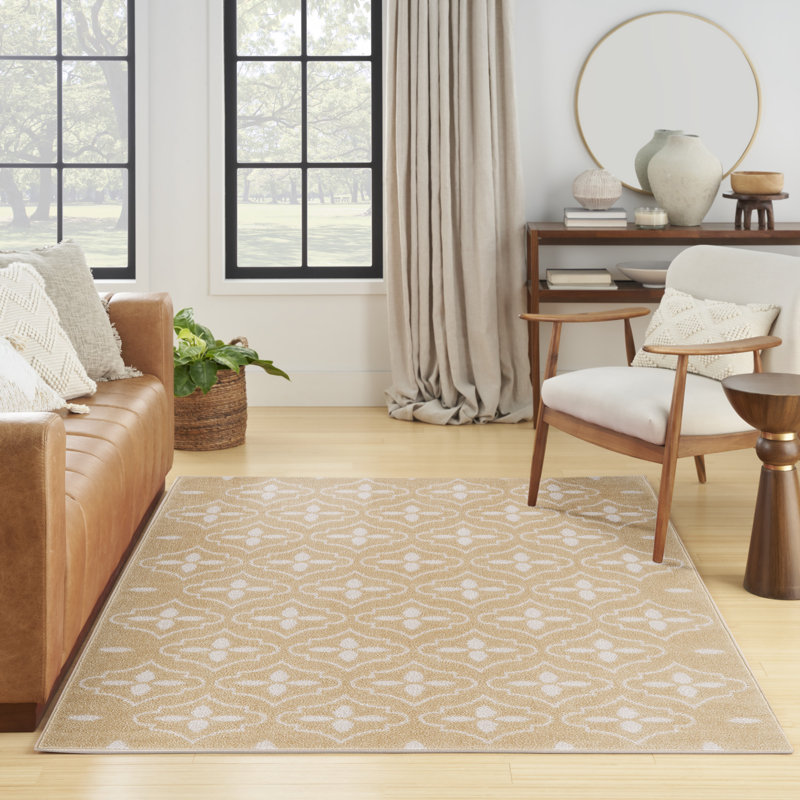 Yenisel Rectangle 4' X 6' Indoor/Outdoor Area Rug, Rectangle 4' x 6'