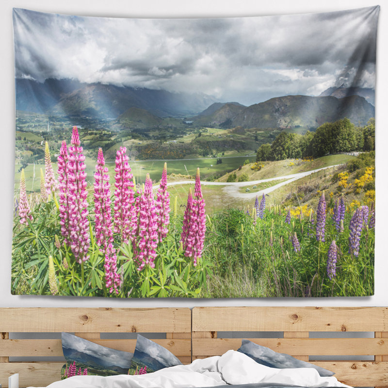 Polyester Tapestry, 50" H x 60" W