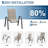 Stackable Dining Chairs , 300lb Capacity, All Weather-1430661404