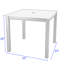 Table de salle à manger d'extérieur Caleob-670578806