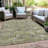 Machine Washable Indoor/Outdoor Xhevrie Khaki Rug-38535609