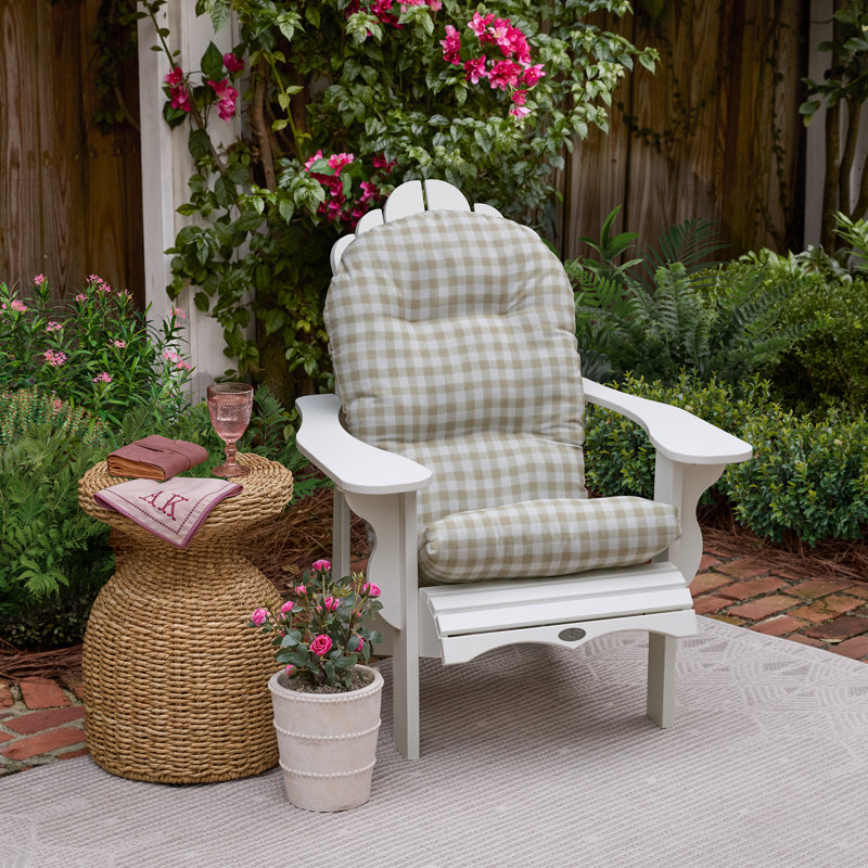 Coussin Adirondack ARDEN x Alexandra Kay, The Coffee Girl Gingham