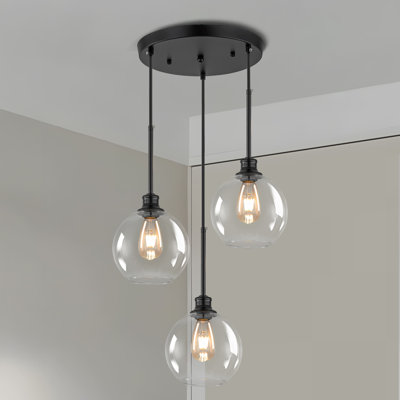Luminaire suspendu 3 lumières Concow