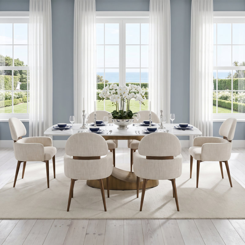 B1270448DFFD46048CCB51B9E6A38532, 65"Dining Table and 6 Chairs
