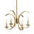 Cassadee 4 - Light Geometric Chandelier-571345234