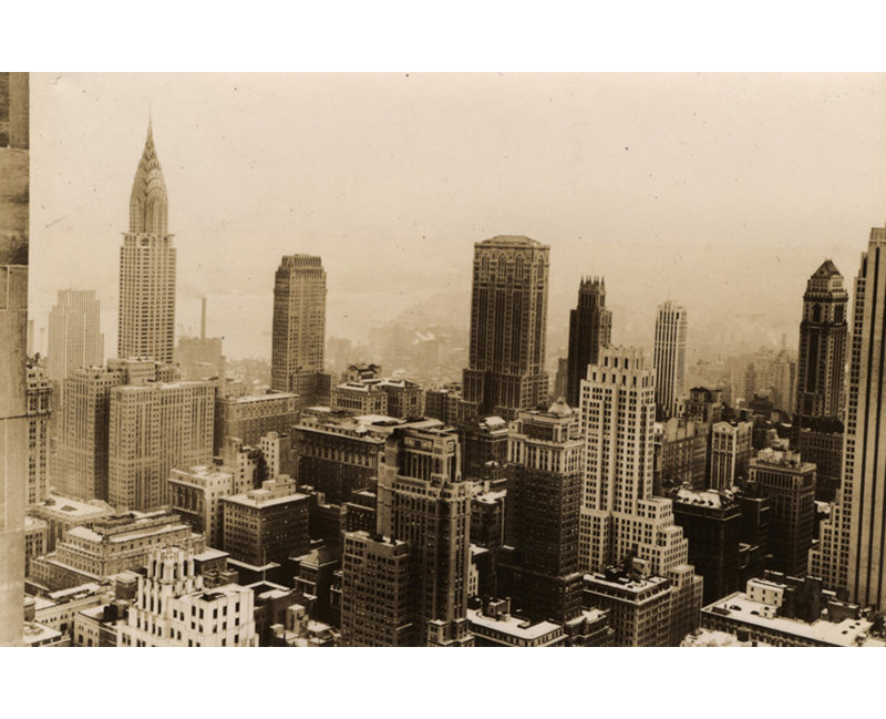 New York, Midtown - 1935, H 12 po x l 18 po
