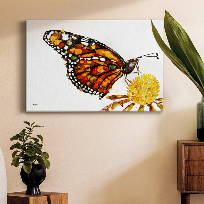 Wings I-Gallery Wrapped Canvas, 12" H x 18" W
