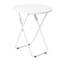 Table ronde ronde pliante blanche, table pliante portative sans assemblage, petite table de bout encastrable-133080563-133754502