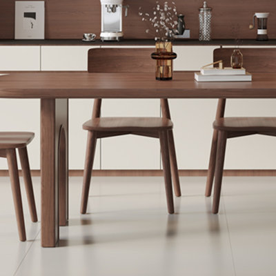 High-end solid wood dining table