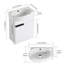 Meuble-lavabo à fermeture en douceur avec lavabo-9818413