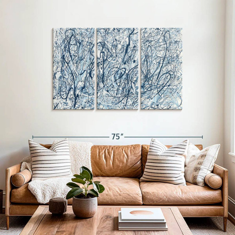 Avery Shore Blues, 36" H x 57" W
