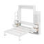 Lit escamotable double avec tablettes, tiroirs et DEL-424985401-424985400