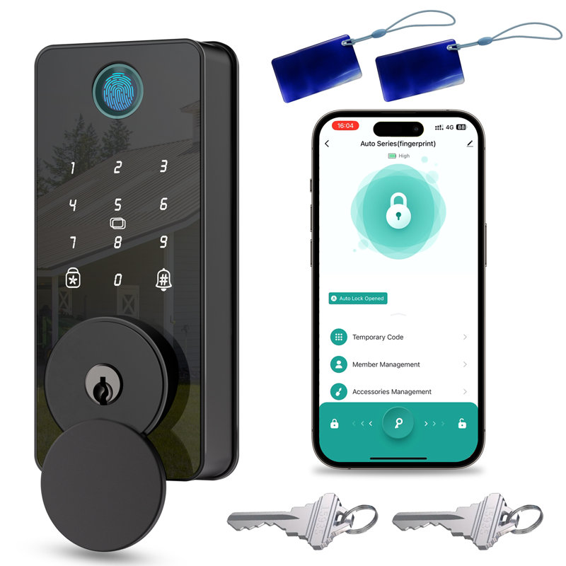 Encode Smart Deadbolt Lock for Front Door Keyless Entry with App