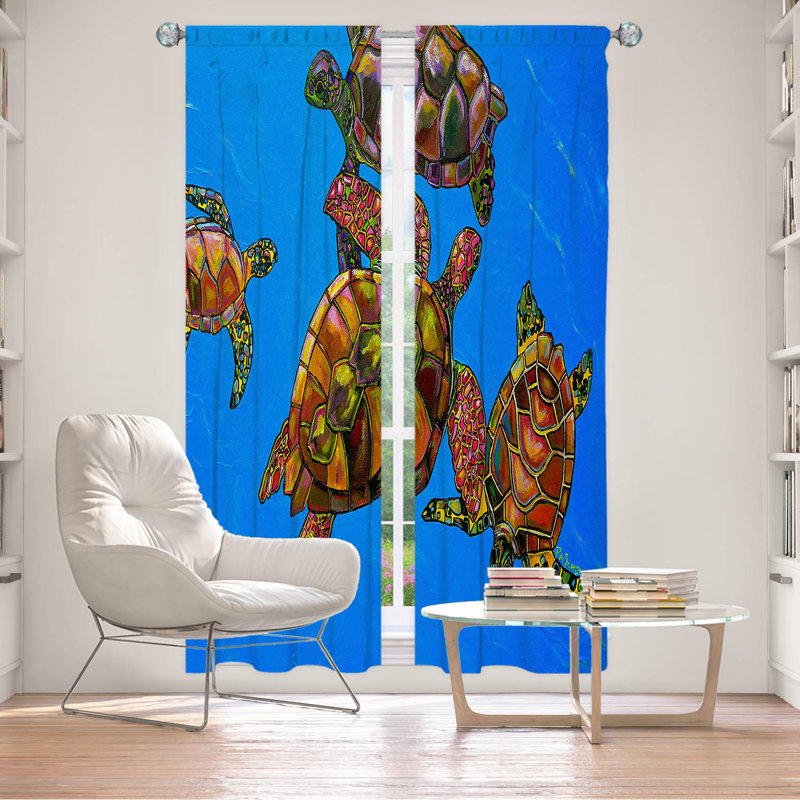 Ensemble de rideaux en polyester 2 pièces Eliakim, L 20 po x L 61 po