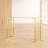 Gannon 47'' Glass Top Console Table-23814929