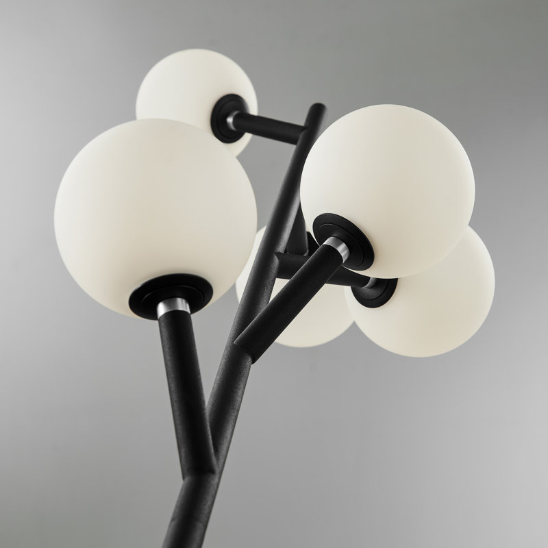 Tellis 71.5'' LED Tree Floor Lamp, Black
