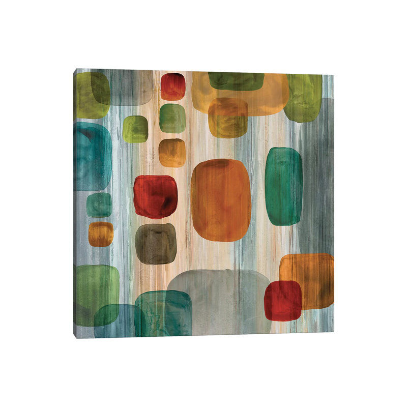 Suspended Gems I by Angela Perry - Print on Canvas, Wrapped Canvas, 30.48 cm H x 30.48 cm W