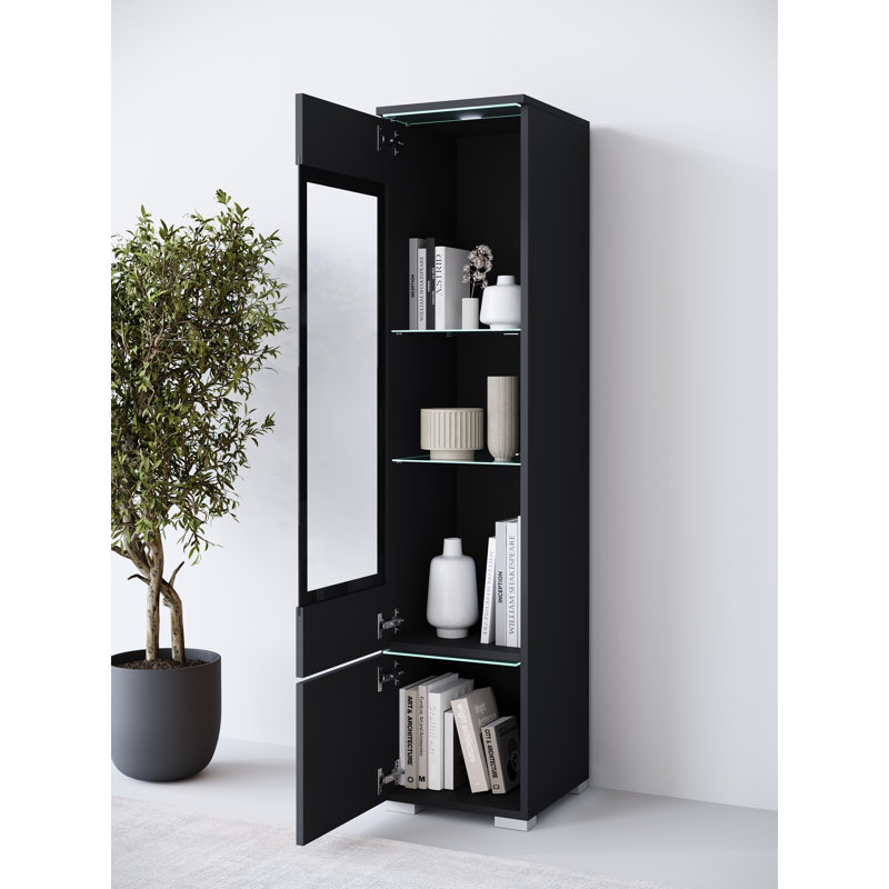 Tarcia Storage Cabinet, Black
