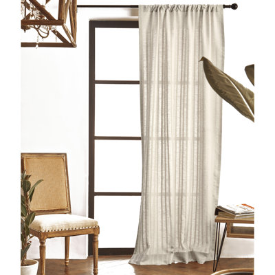 Zoe - Cotton Linen Sheer Curtain