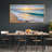 Coastal Beach " Tropical Beach Sunrise Ocean Waves Rustic Retro Art Decor Extra Large Artwork Pictures "-98042456-111568083