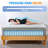 12/14‘’ Hybrid and Cooling Foam Plush Mattress, Pressure Relief, and Motion Isolation, CertiPUR-US, Mattress in a Box-736787677-733162560