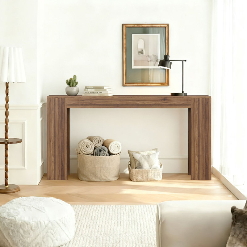 Console extra-longue Classic Classic Farmhouse, Noyer
