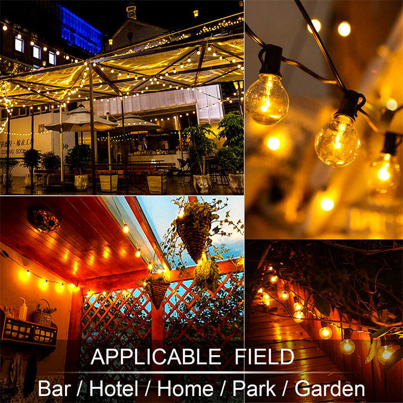 Anaisa 1830cm 32 - Bulb Festoon Lights String Light (End to End Connectable)