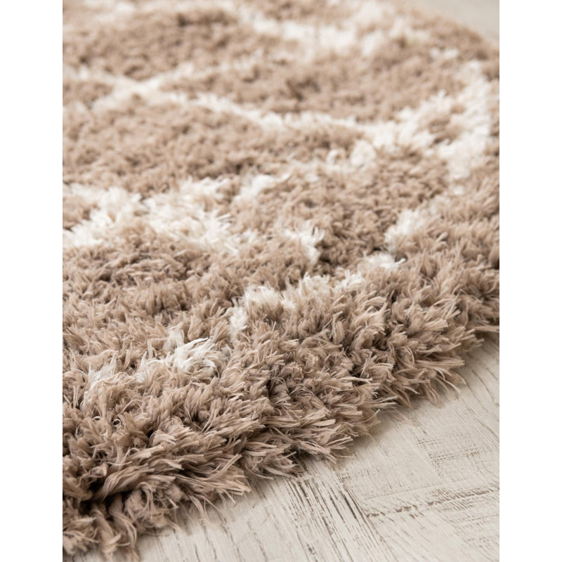 Tarquinio Rug, Round 8', Brown