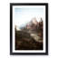 Angels Landing Trail in Zion National Park Utah 1 Piece Single Picture Frame Painting-55545117-55545120