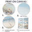 «Coastal Ocean Charm In Winter», art mural beige-1386290265-1386290267-1386290264