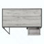 Bureau d'ordinateur, bureau personnel, ordinateur portable, tiroir de rangement, travail, métal, contemporain, moderne-264021601