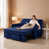 Velours bleu est en rupture de stock