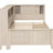 Style Twin Daybed With 3 Drawers And Storage, Antique White Milk, , No Box Spring Wood Milk Color,-751175810
