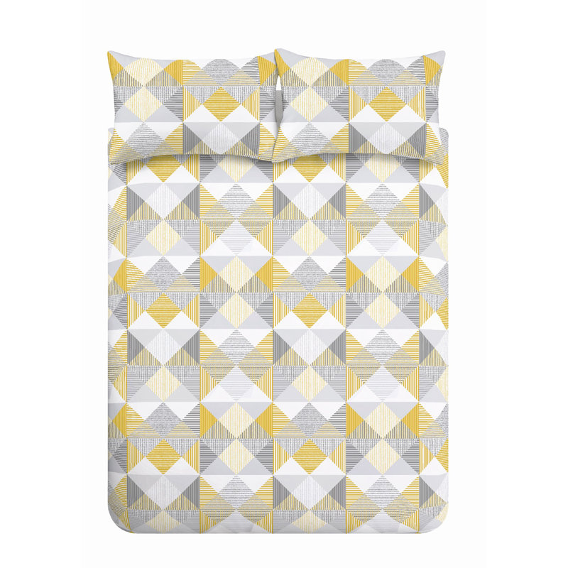 Victor Grey/Yellow 300 TC, Single - 1 Pillowcase