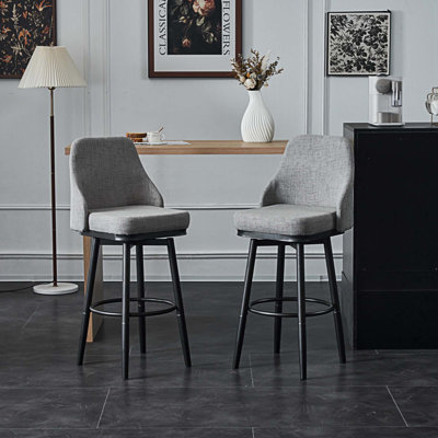 Tabouret de bar pivotant Curt