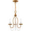 Lustre 3 lumières façon bougie Burvale-1952545758