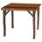Fireside Lodge Hickory Log Square Dining Table - 42-inch - Natural - Standard-545173863-545130317