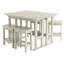 Arbnora 6 Piece Counter Height Dining Set-1211766512