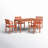 Anetria 5-Piece 4-Person Rectangular Dining Set
