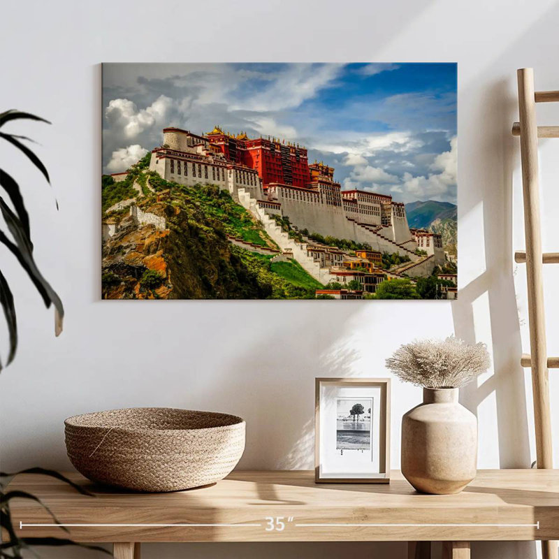 Adella Potala Palace Exterior, 16" H x 24" W