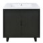 30 Inch Bathroom Vanity Set with Sink Combo Cabinet and Sturdy Solid Wood Legs