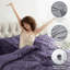 Ensemble d'édredon Bed-in-a-Bag Pinch Pleat avec draps et oreillers rafraîchissants en mousse à mémoire de forme-116163034-116163032