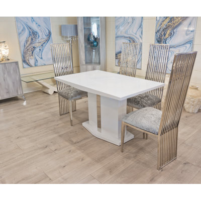 Spillane 4 - Person Butterfly Leaf Dining Set