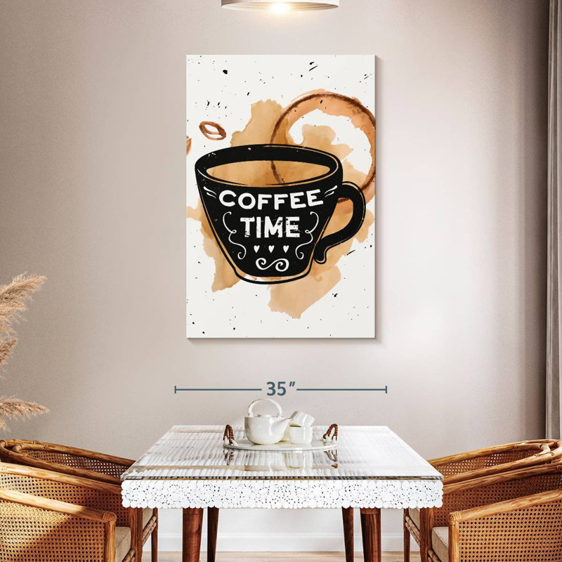 Yarlin Time For Coffee, 48" H x 32" W