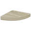 Tablette flottante triangulaire en bois massif 2 pièces Naudiya-1687716878-1687716867