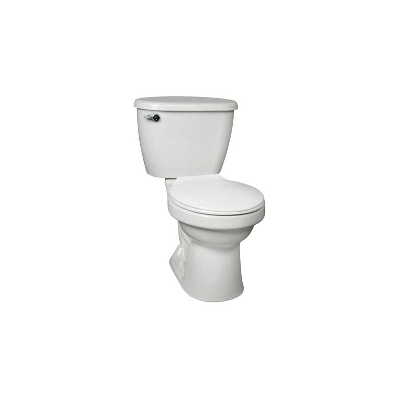 Réservoir de toilette rond deux pièces 1,28 gpf het Cascade